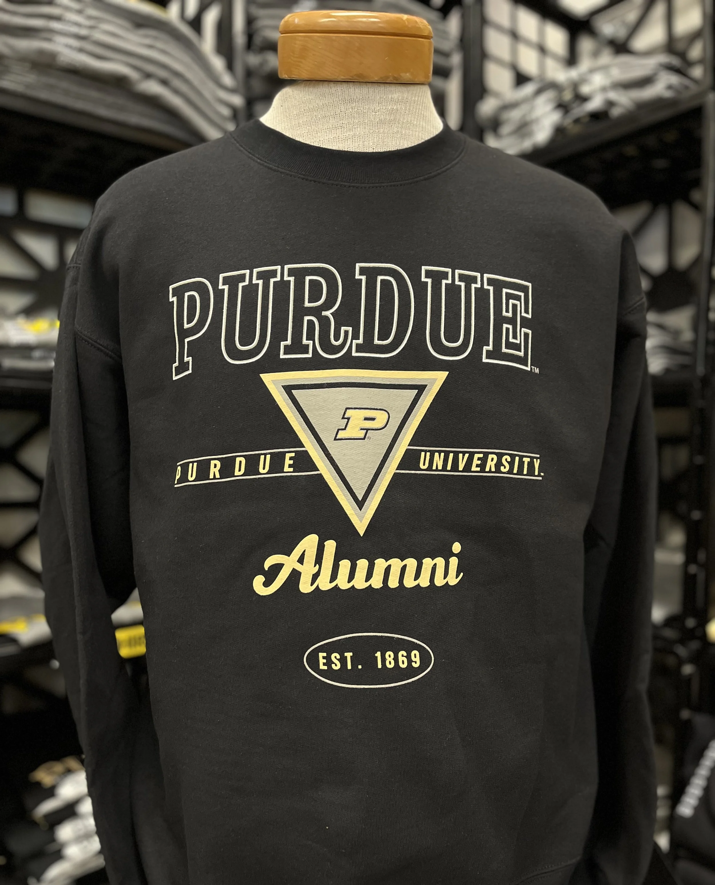 Purdue Alumni Shield Crewneck