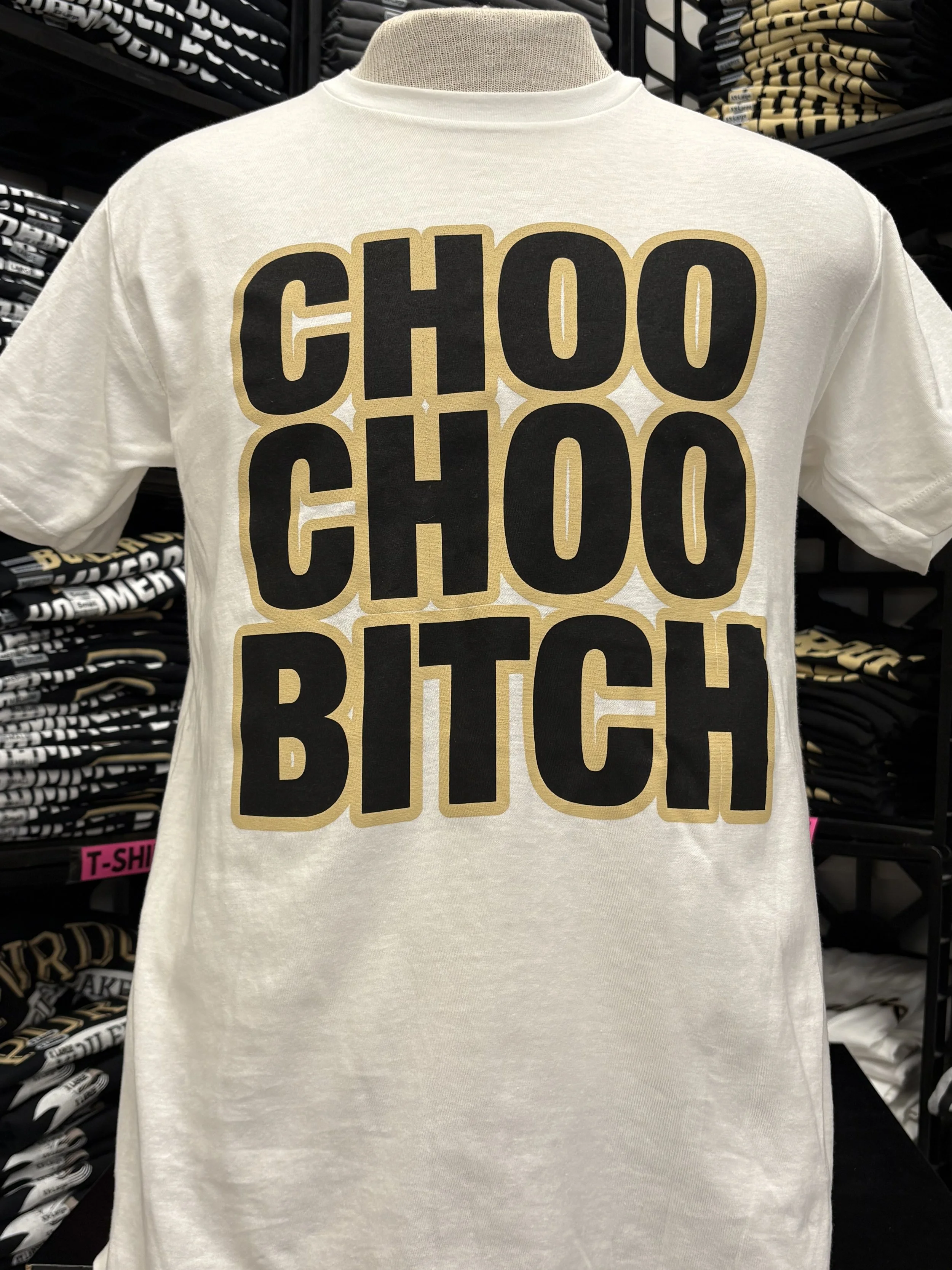 Choo Choo Bitch Outline T Shirt