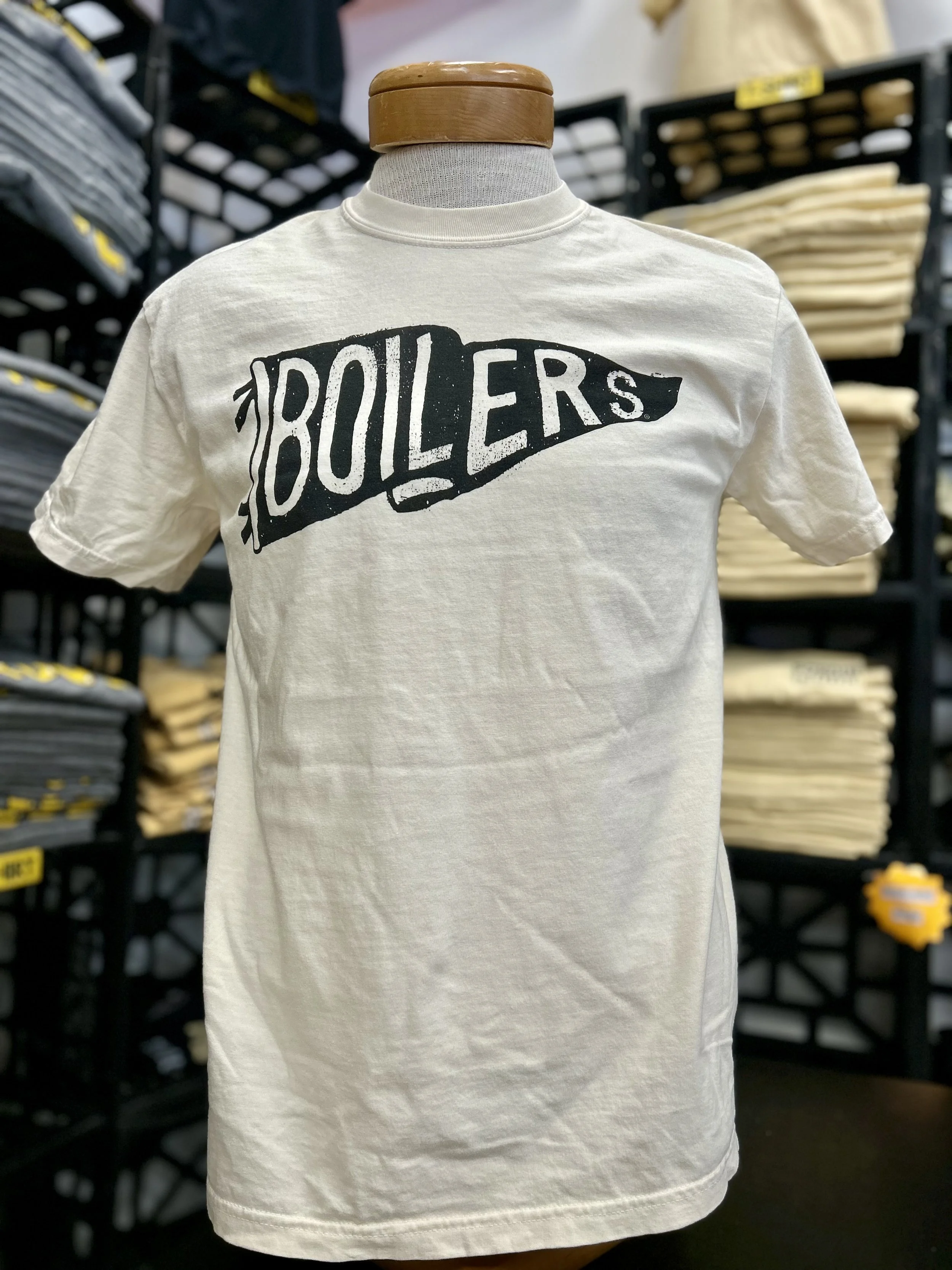 Purdue Pennant Comfort Colors T Shirt