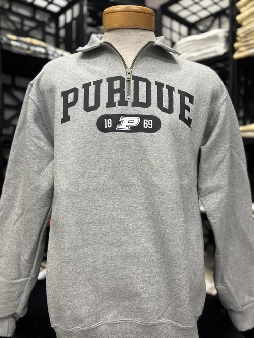 Purdue 1869 w/ Motion "P” Quarter Zip