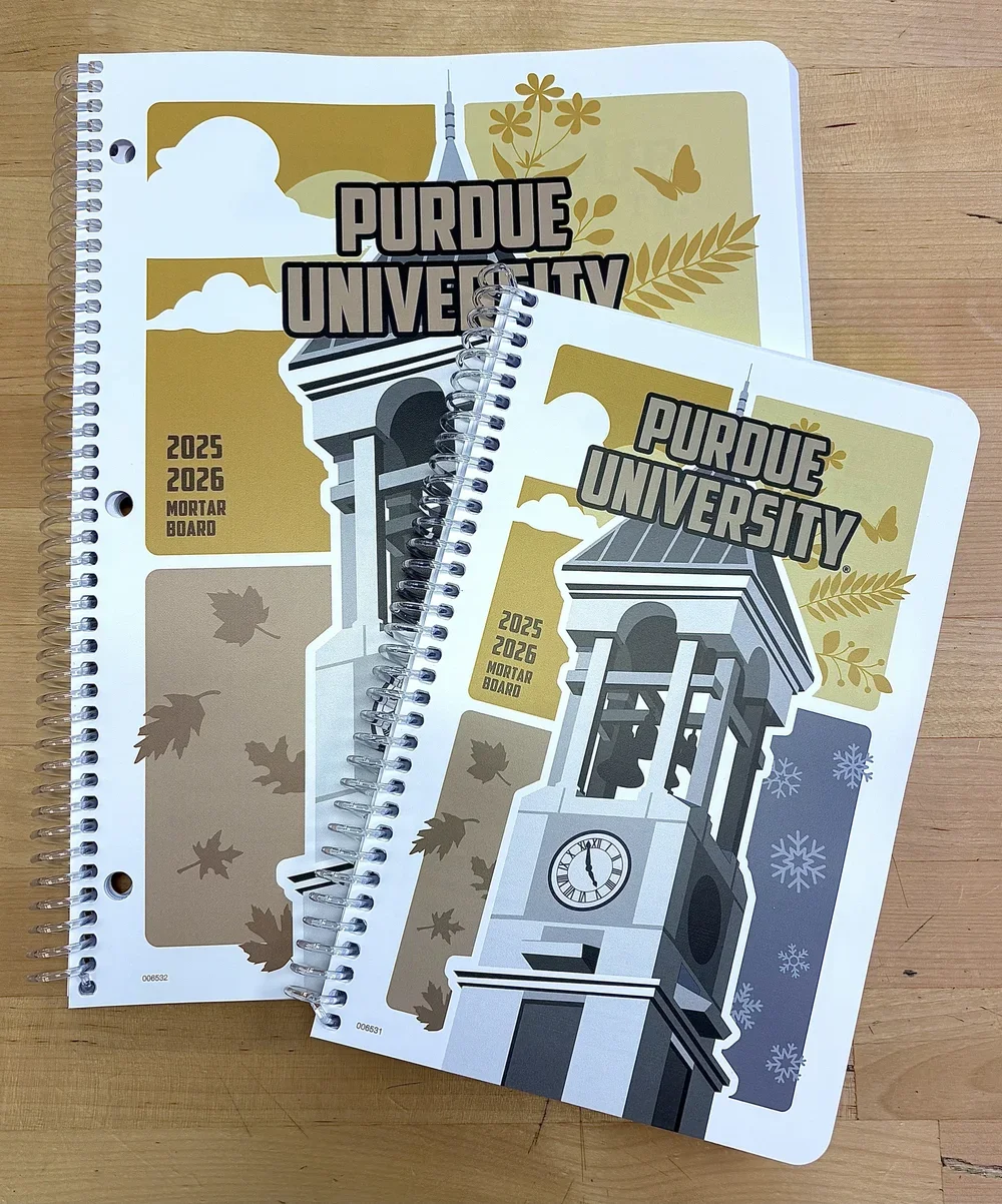 Purdue 2025/26 Mortar Boards from the Discount Den