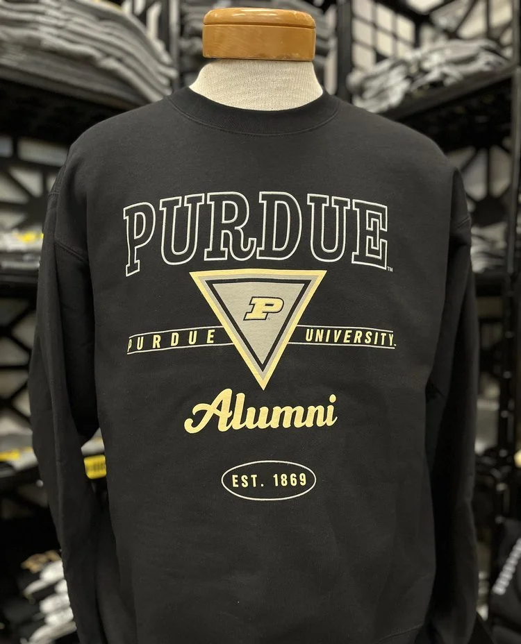 Purdue Alumni Shield Crewneck
