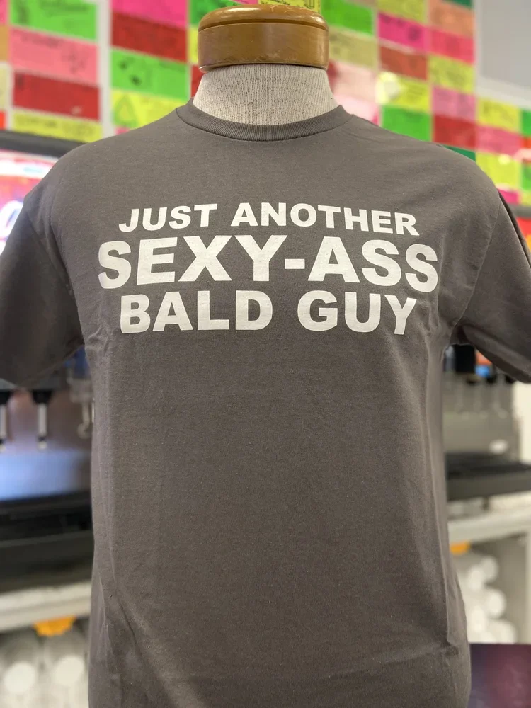Sexy Bald Guy T Shirt