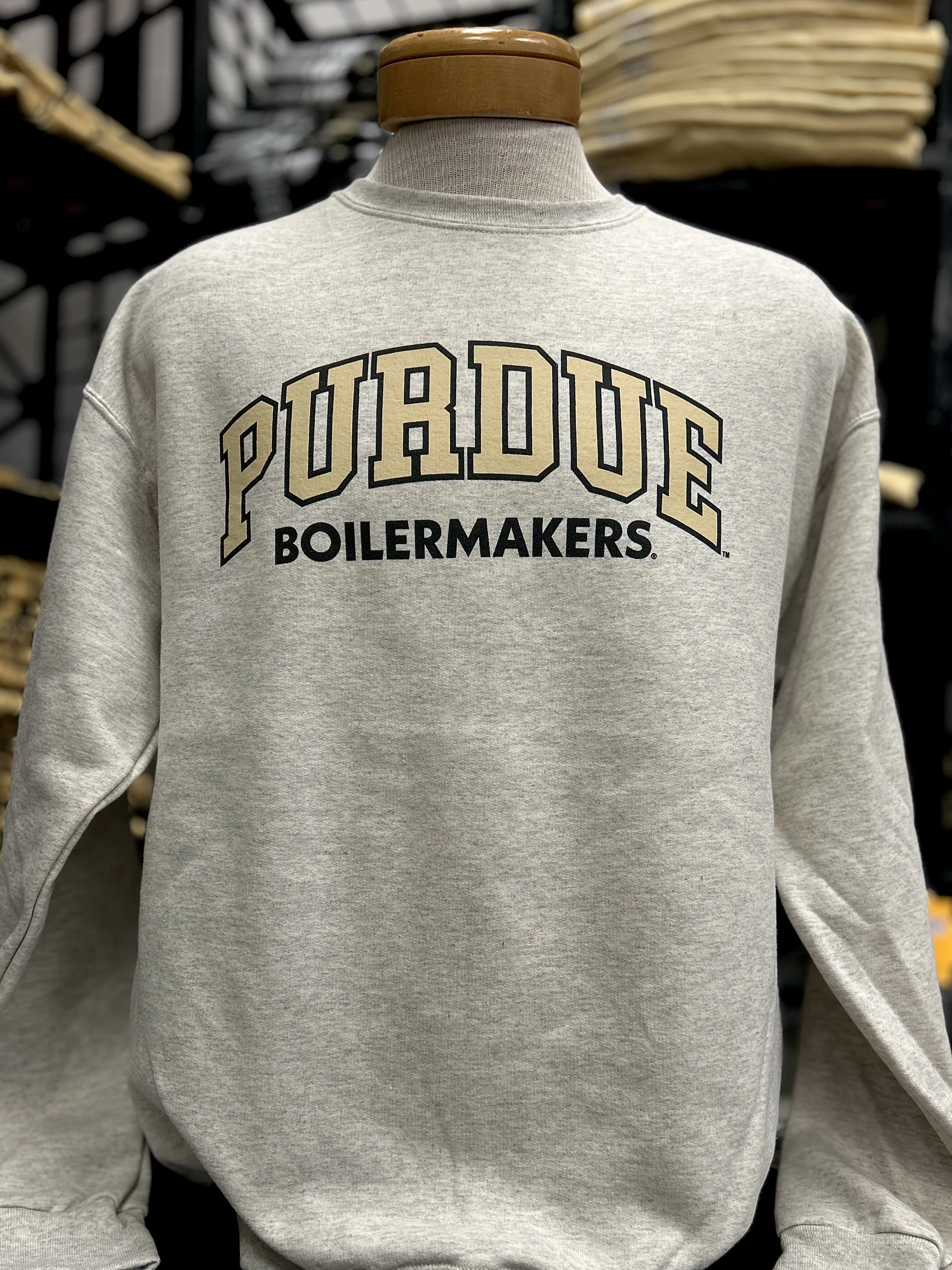 Purdue Boilermakers Arch Crewneck