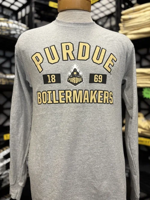 Purdue Boilermakers 1869 w/train Long Sleeve