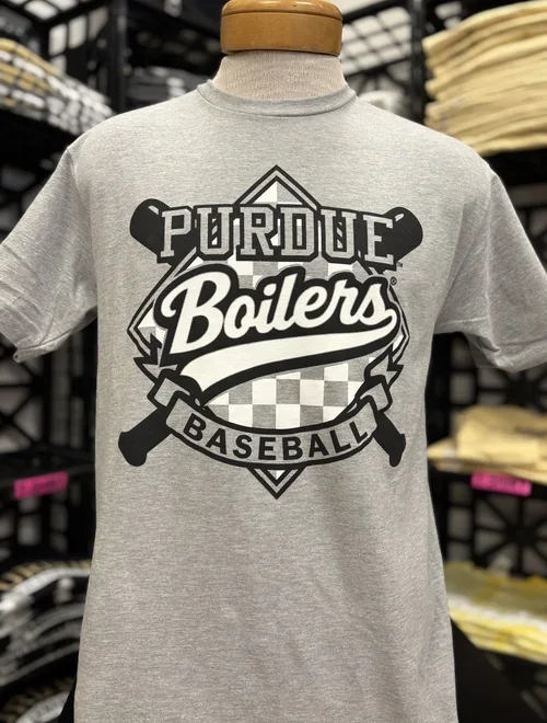 Purdue Boilers Baseball T Shirt