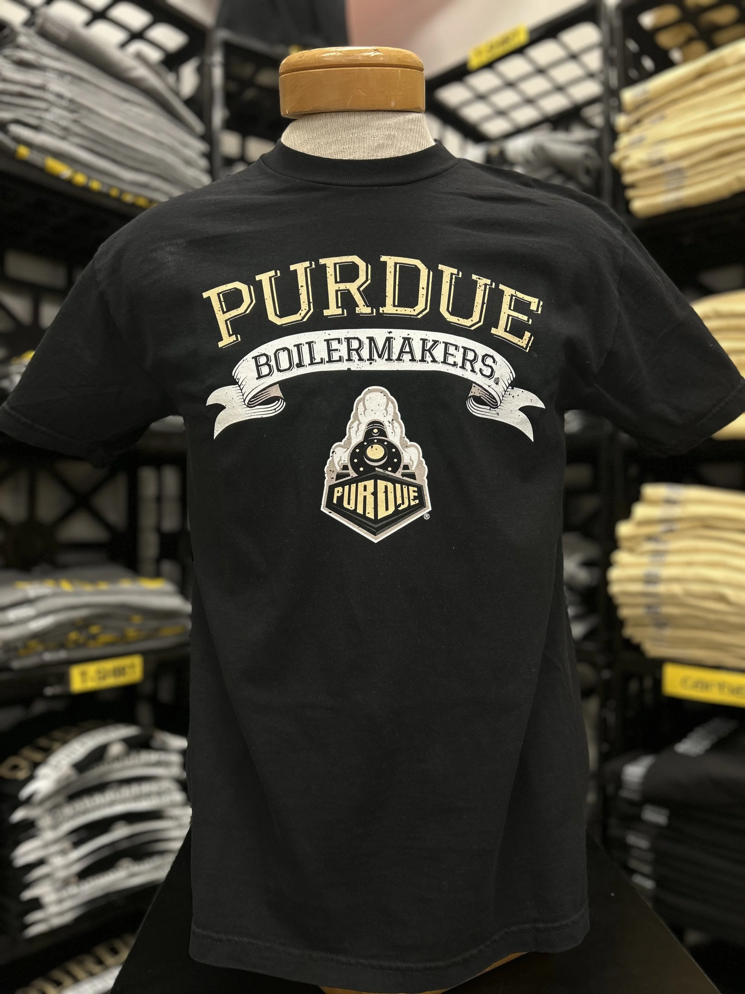 Purdue Boilermakers Arch Ribbon T Shirt