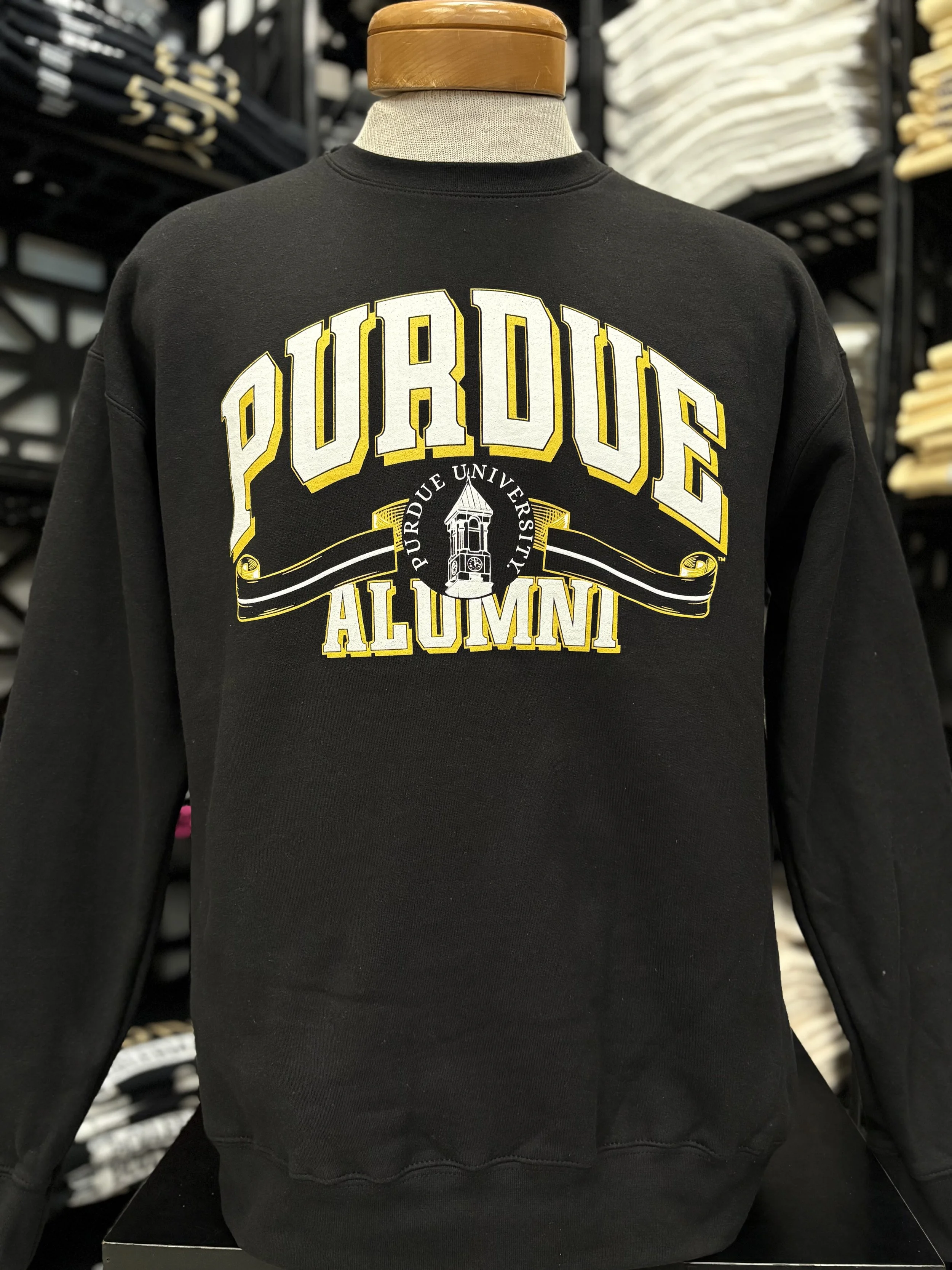 Purdue Alumni Crest Crewneck