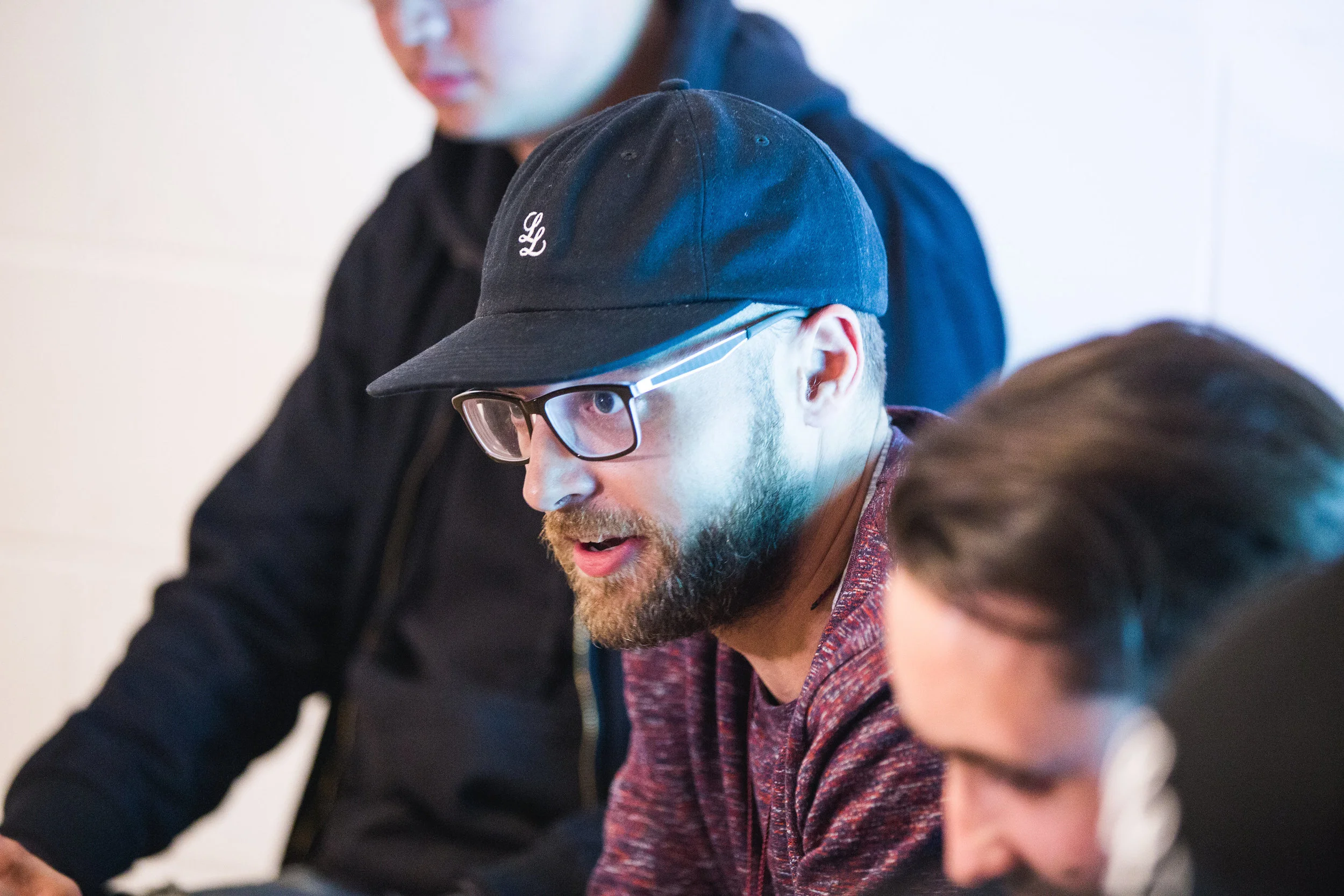 The FM Founders Visit Post Office Sound Studio