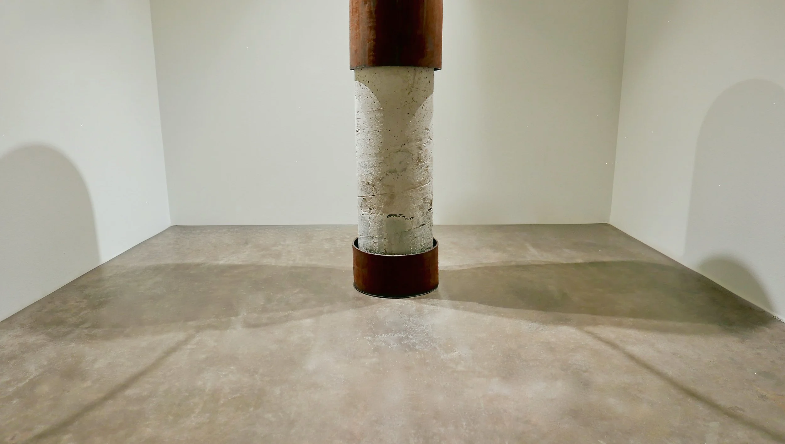 Installation view of shadows.