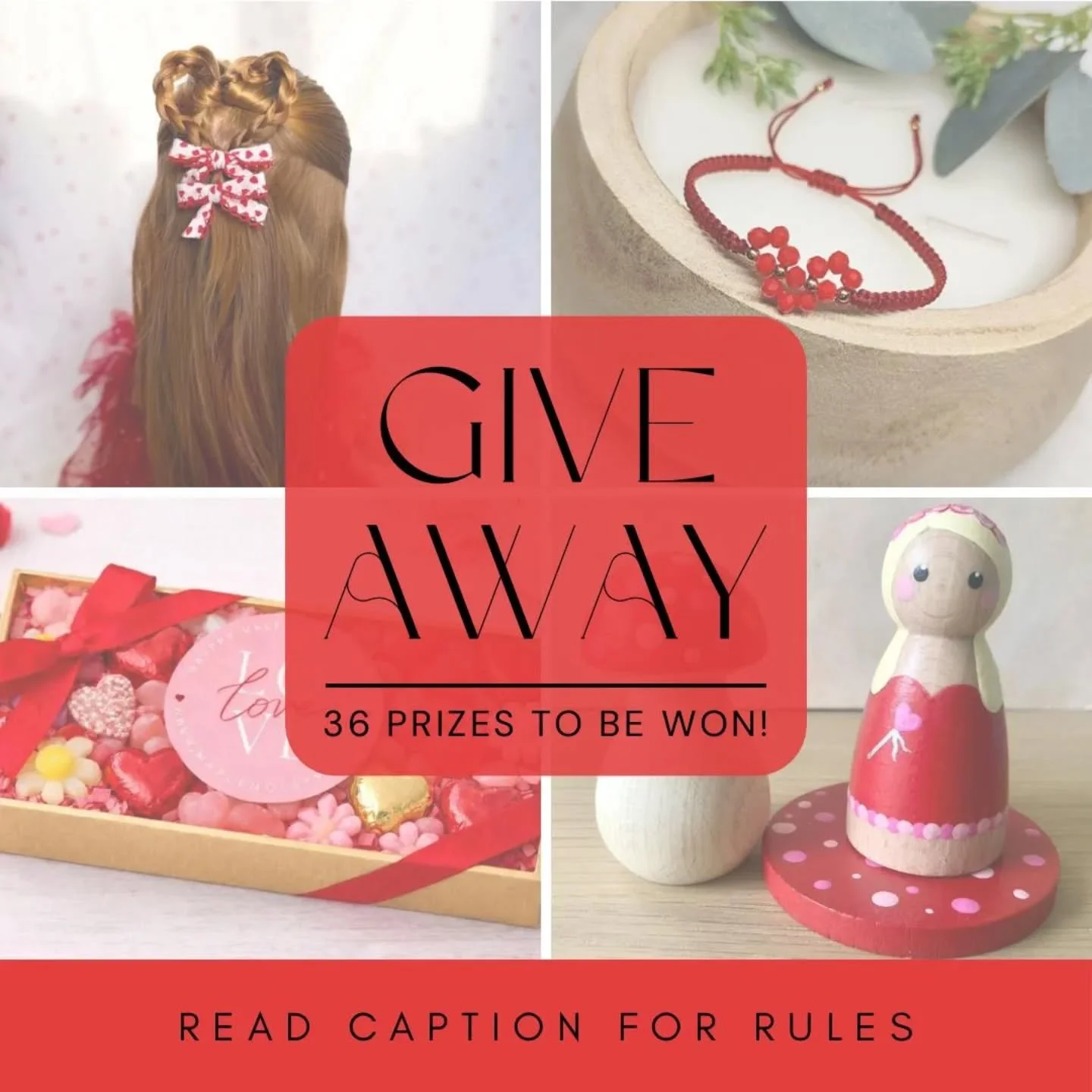 36 chances to win 36 Prizes and it only takes 30 seconds to enter. What more could you possibly want from a giveaway?  I am giving a pair of molten silver and brass earrings worth &pound;45.
To Enter: 
1️⃣ Like this post 
2️⃣ G O  T O  @Shopsmallsupp