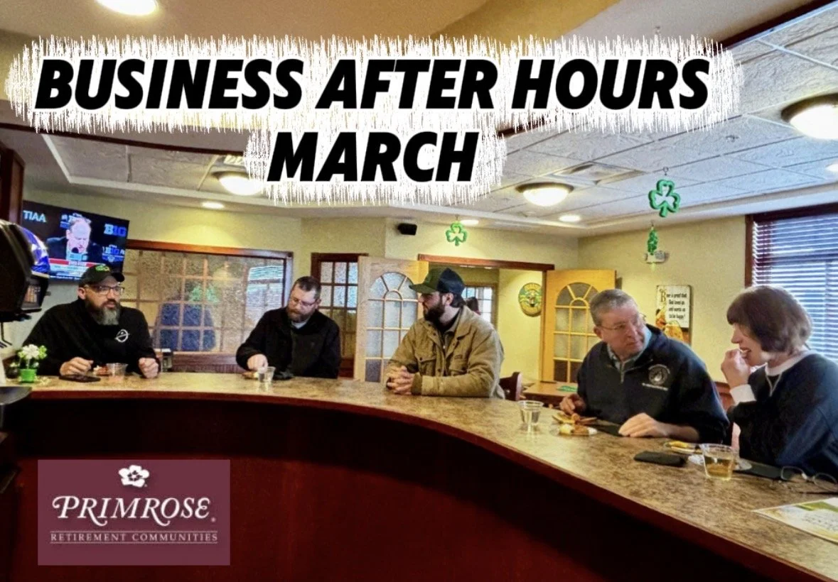 Marion Area Chamber of Commerce Business After Hours networking event connecting members.