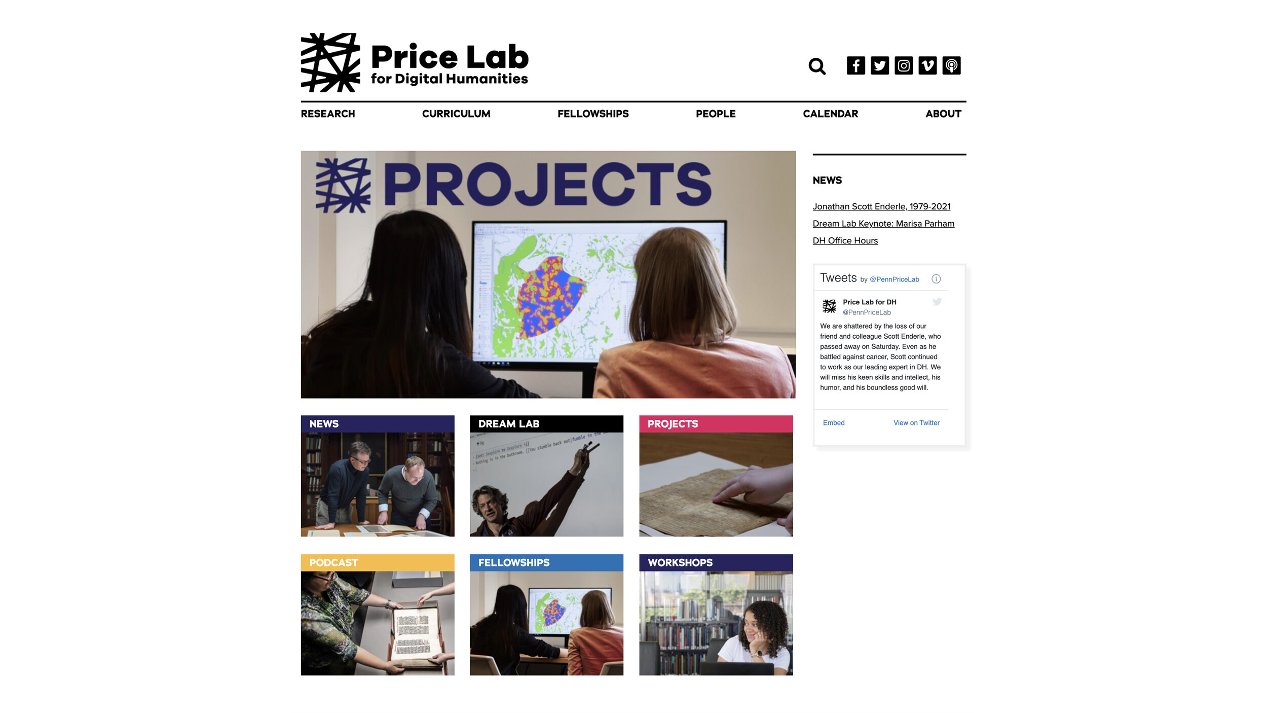 Price Lab for Digital Humanities