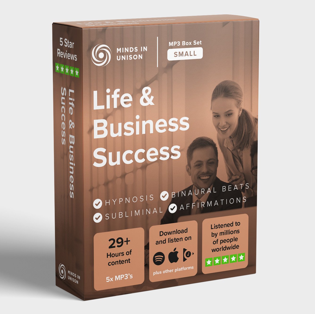 Life &amp; Business Success - Small Hypnosis MP3 Box Set