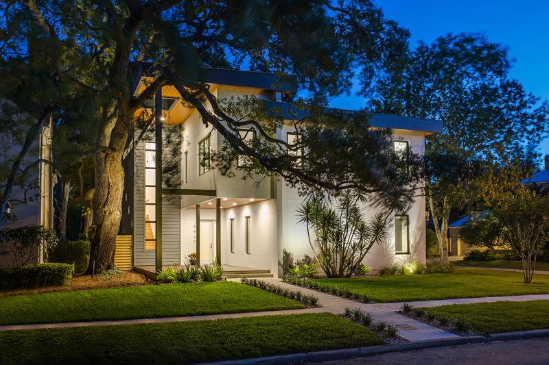 MODERN HOME ONE: North Elevation