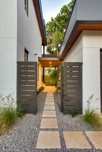 MODERN HOME ONE: Side Gate