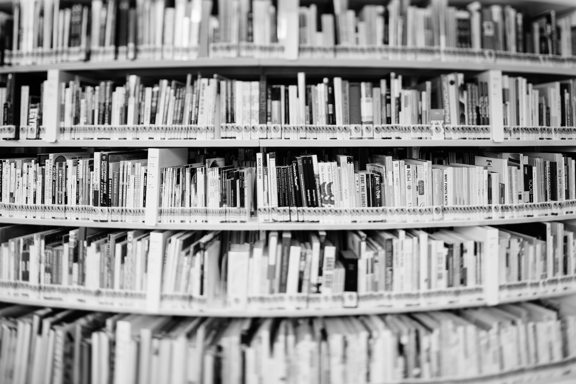 A library shelf full of published books.jpg