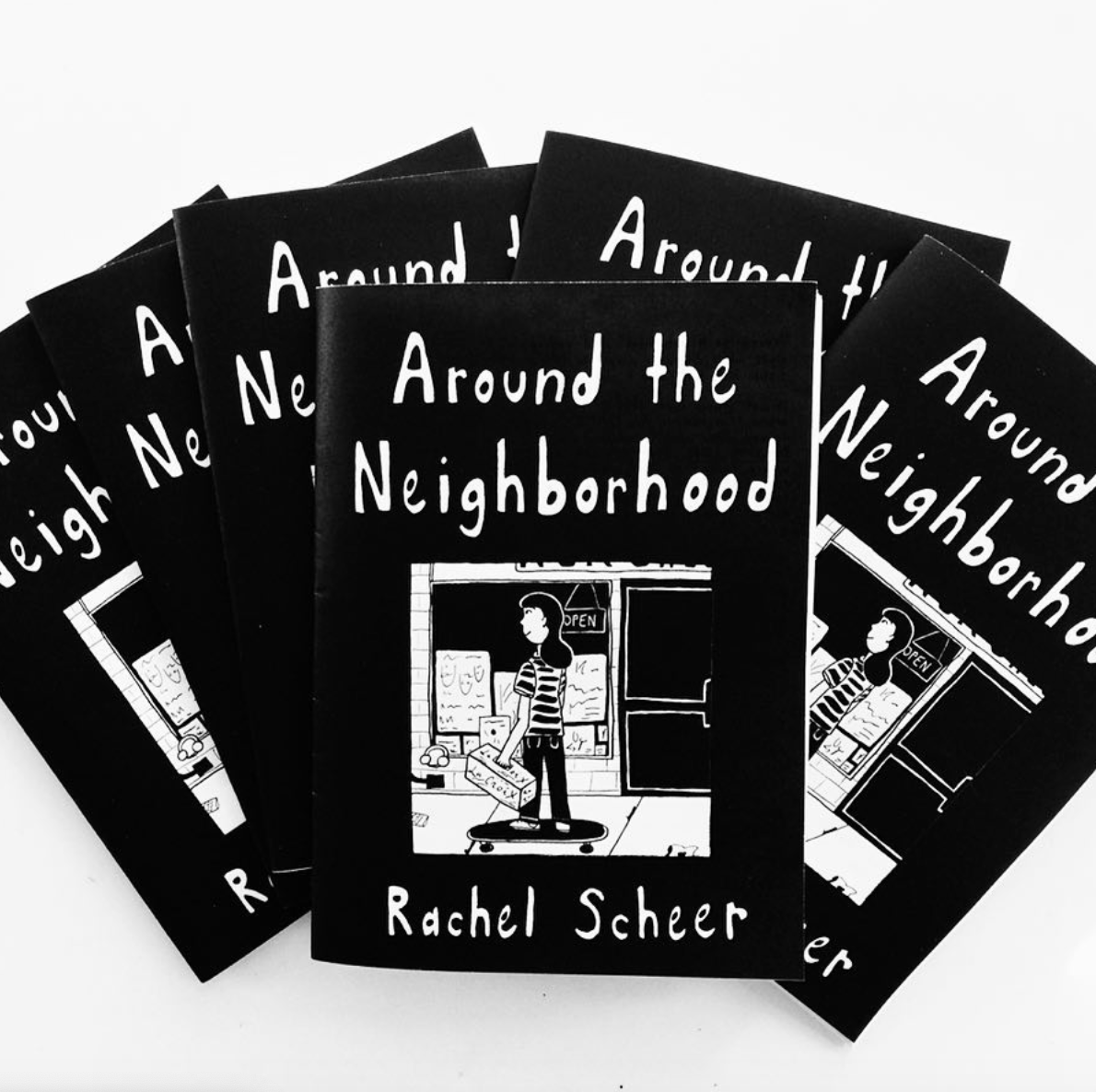  A collection of stand-alone comics made in and around my Capitol Hill neighborhood of Seattle, Washington.  "In Around The Neighborhood, Scheer reflects on the minutia of life in Seattle, a city she simply decided to move to apropos of nothing. She 
