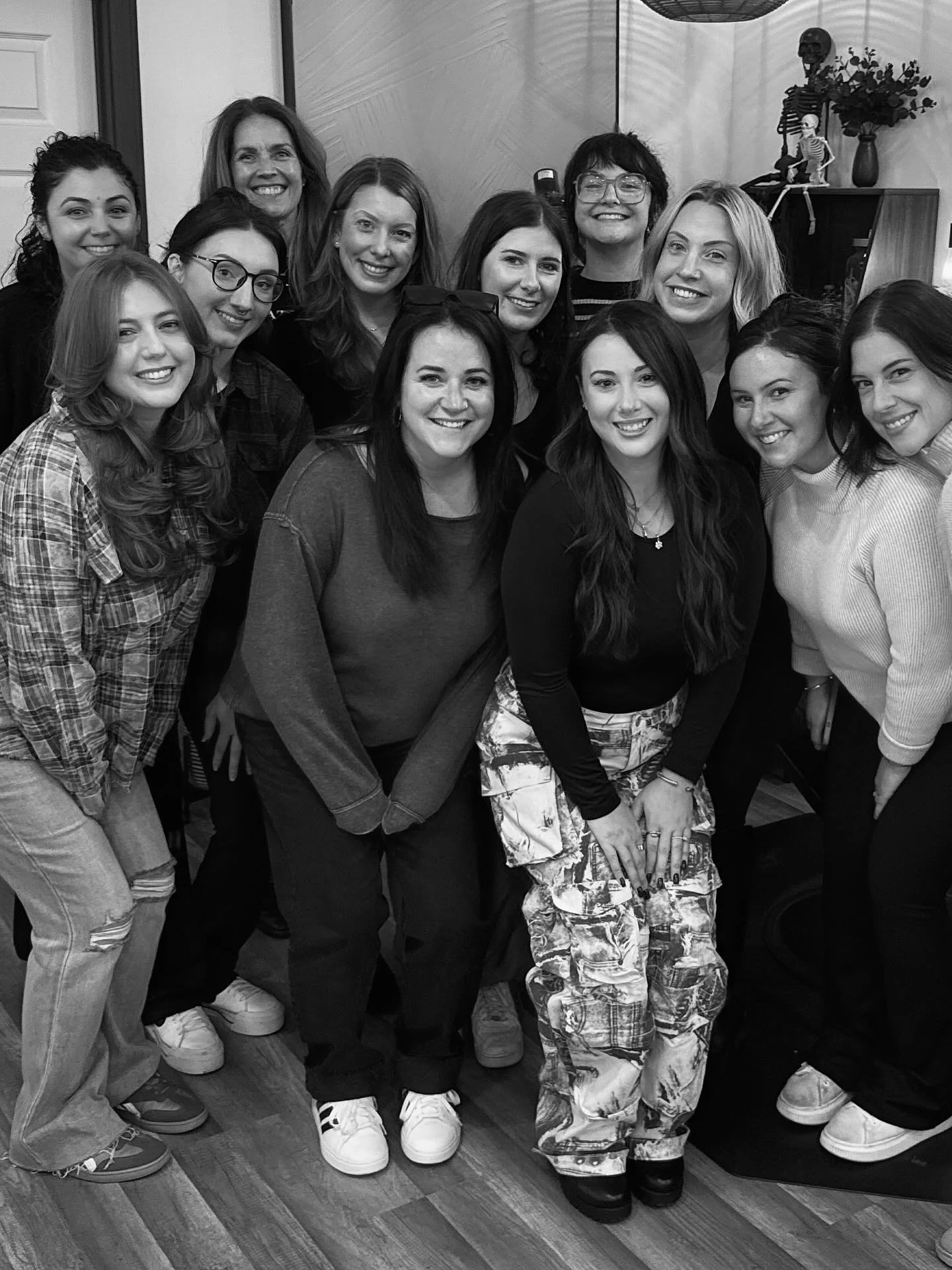 Today we spent our day with the incredibly talented stylist @glamcatt - Caterina came up from New Jersey to teach our team all about taking our butterfly haircuts to the next level π 
So much to share with our clients, more to come π€
#amesburyma