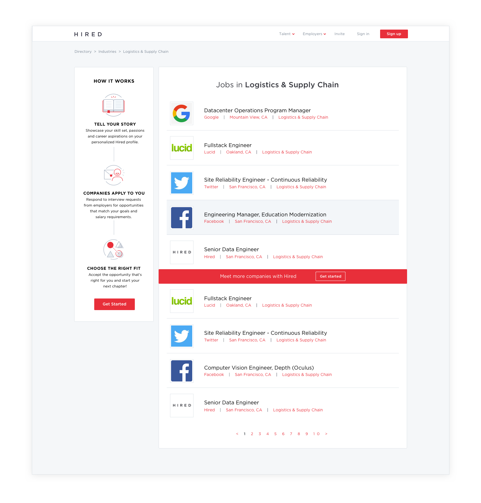 List Page
