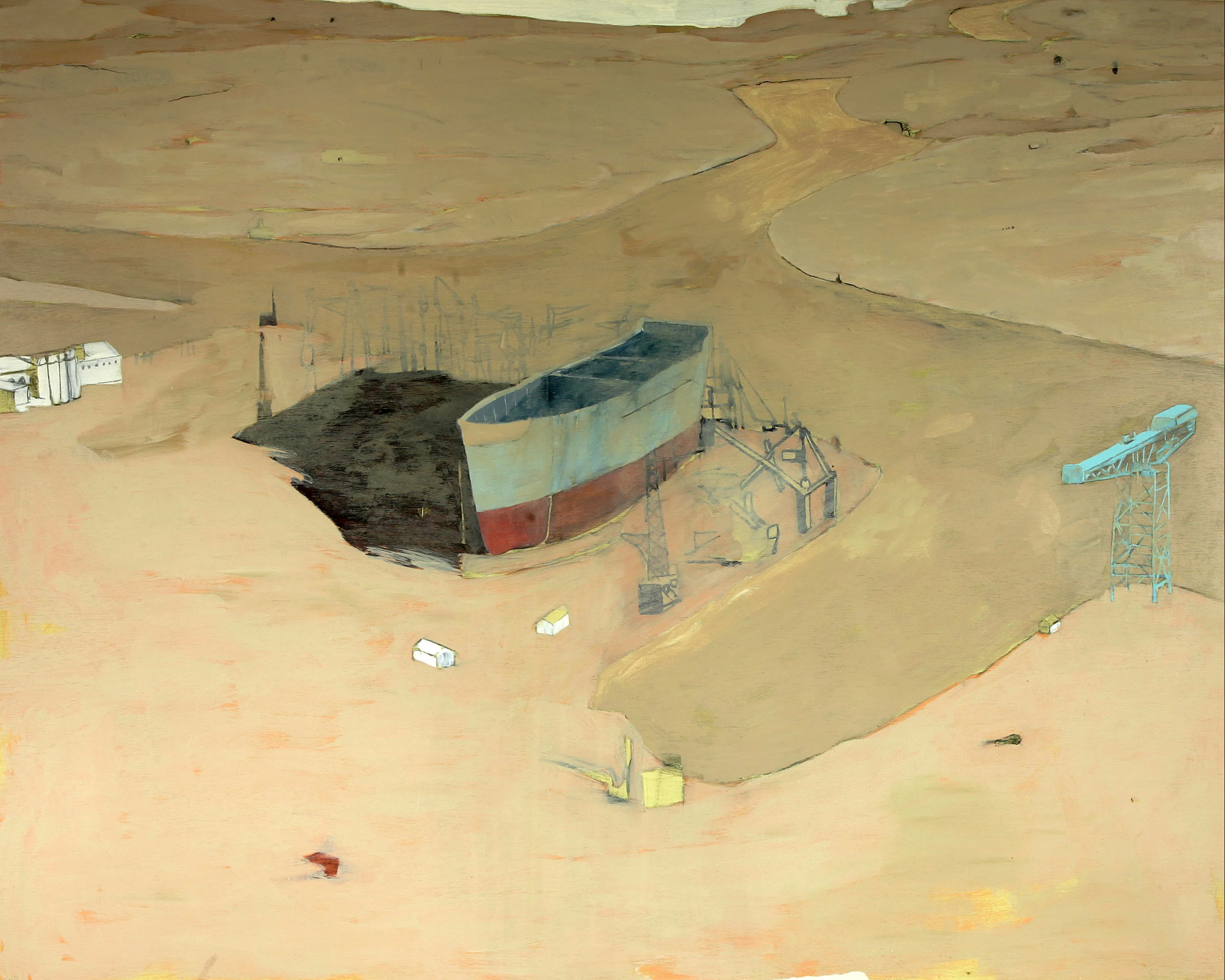 The Way Home (ship in the desert)