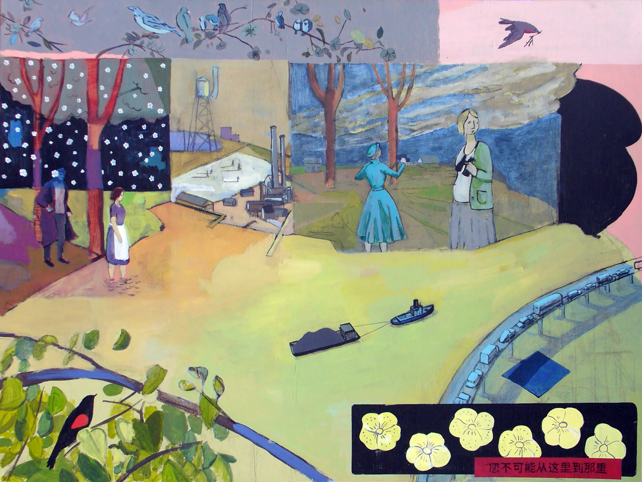 you cannot get there from here (birdwatchers)