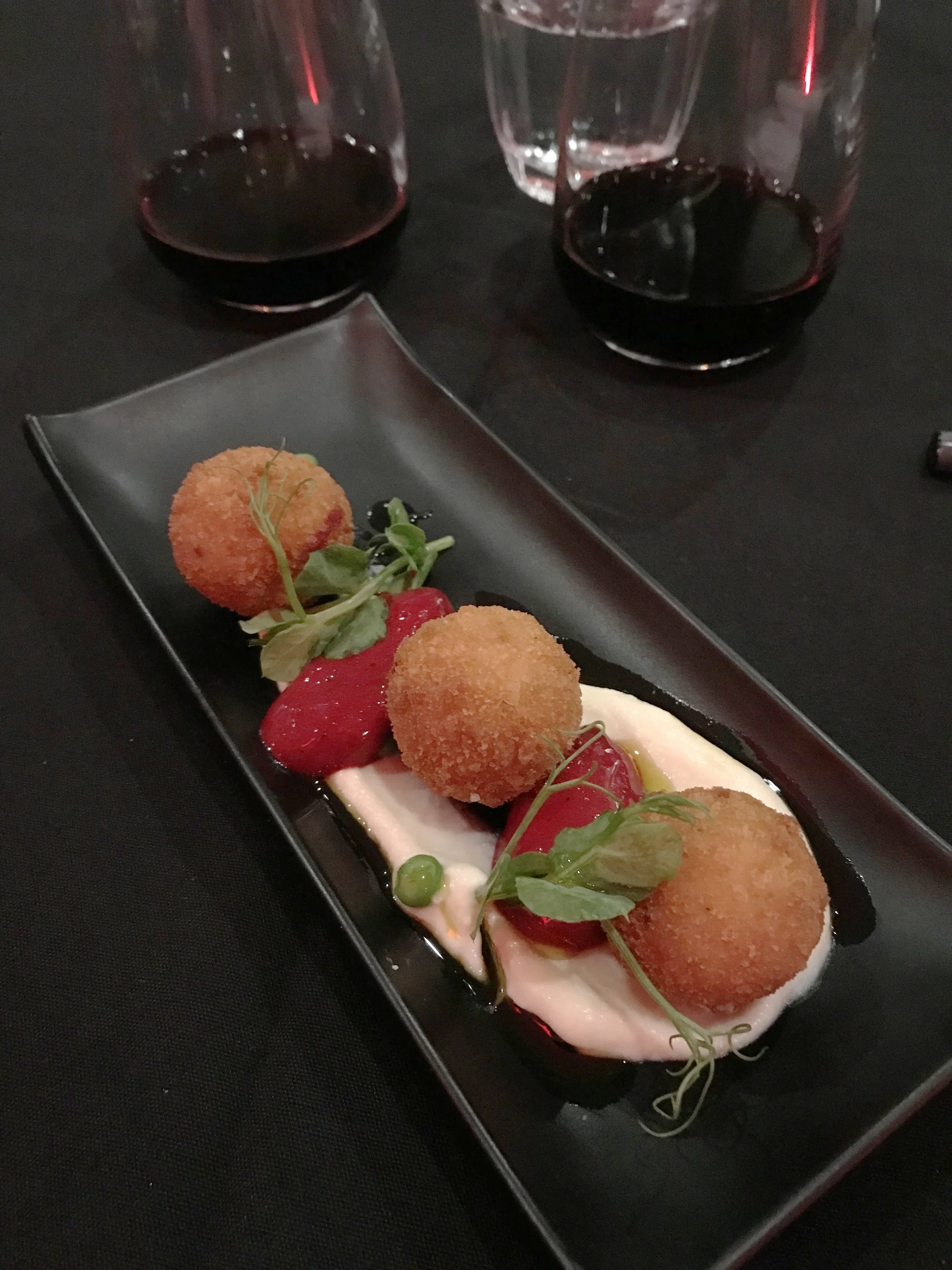 LAMB BELLY ARANCINI BY DAMON MGINNISS, EMPORIUM EATERY &amp; BAR, NAPIER
