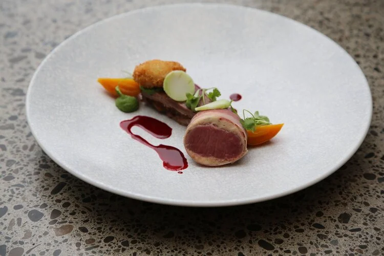 LAMB THREE WAYS WITH ANDREW MAY OF AMAYJEN THE RESTAURANT