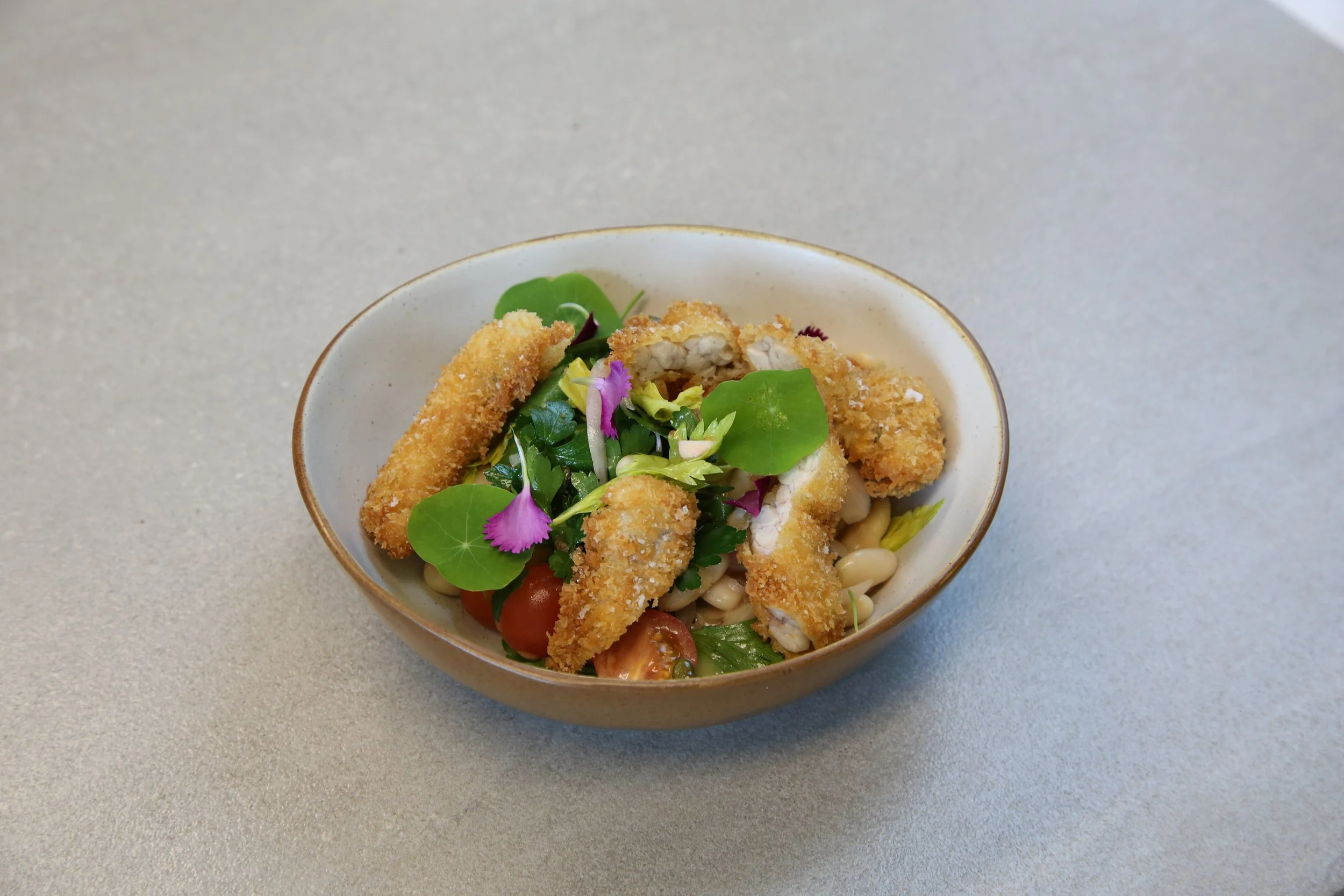 LAMB SWEETBREADS WITH CANNELLINI BEAN SALAD WITH CHEF JACK CROSTI