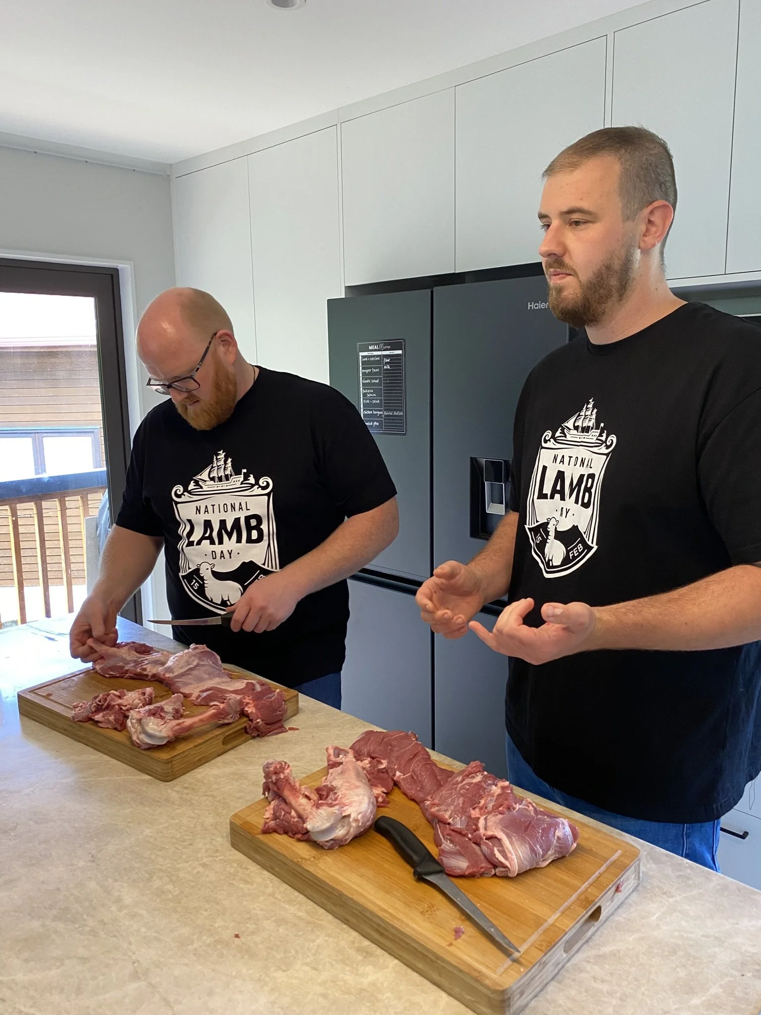 BUTTERFLIED BBQ LAMB LEG TACOS