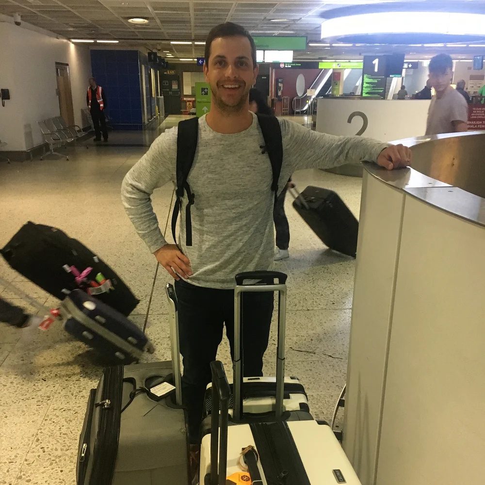 Landed in Dublin!
