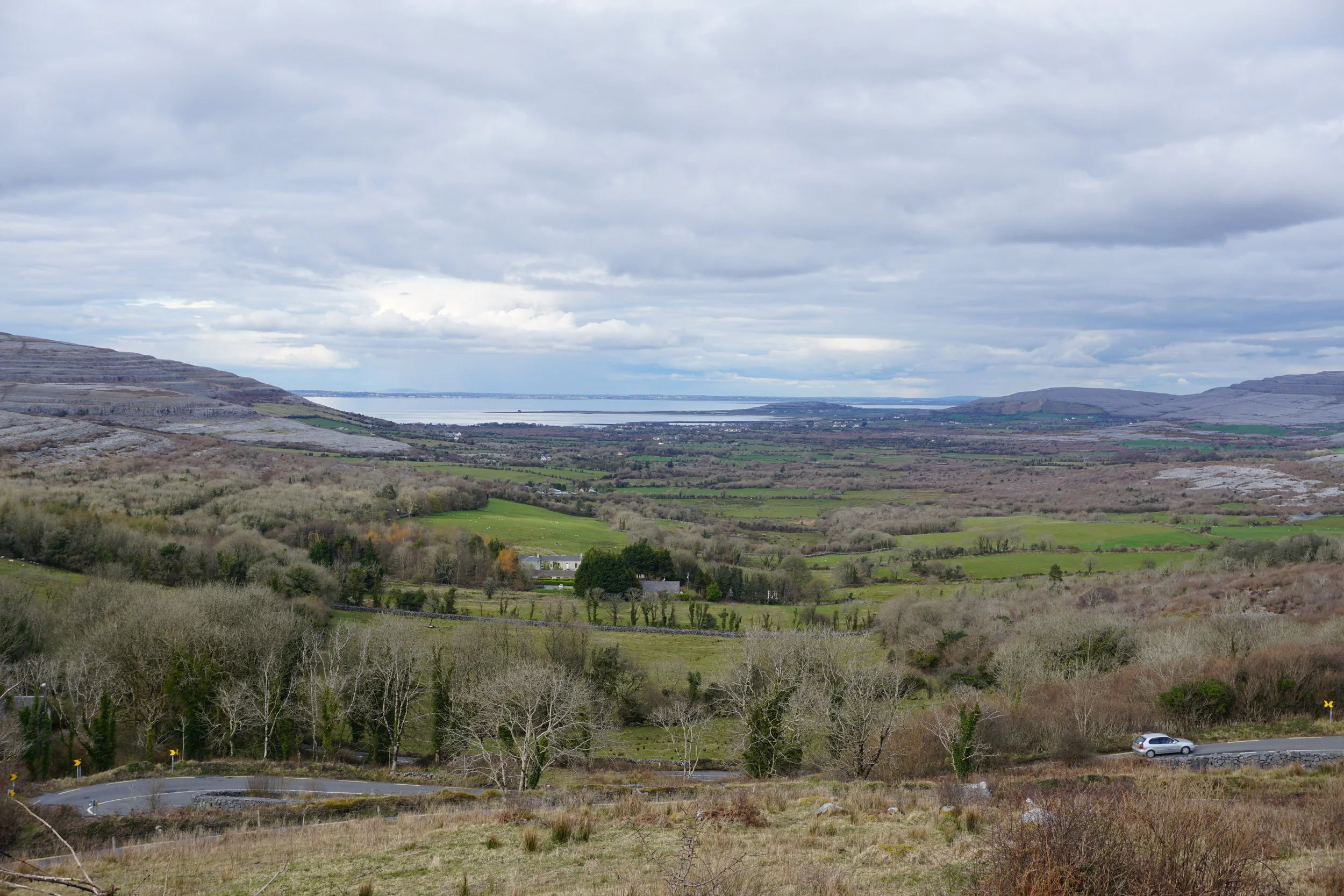 Corkscrew Hill on the way to Galway