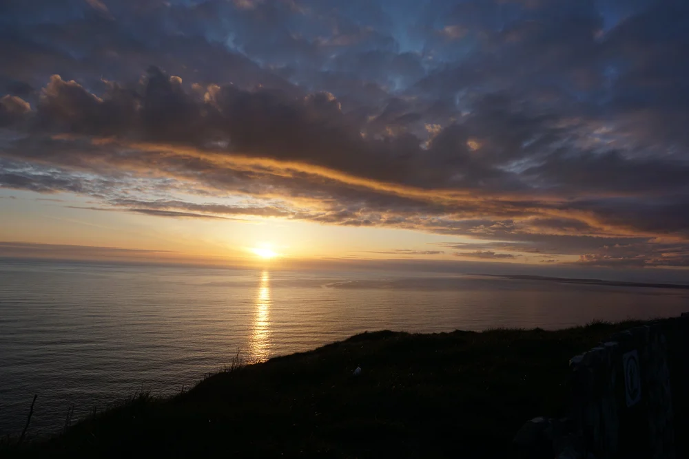 Cliffs of Moher at Sunset