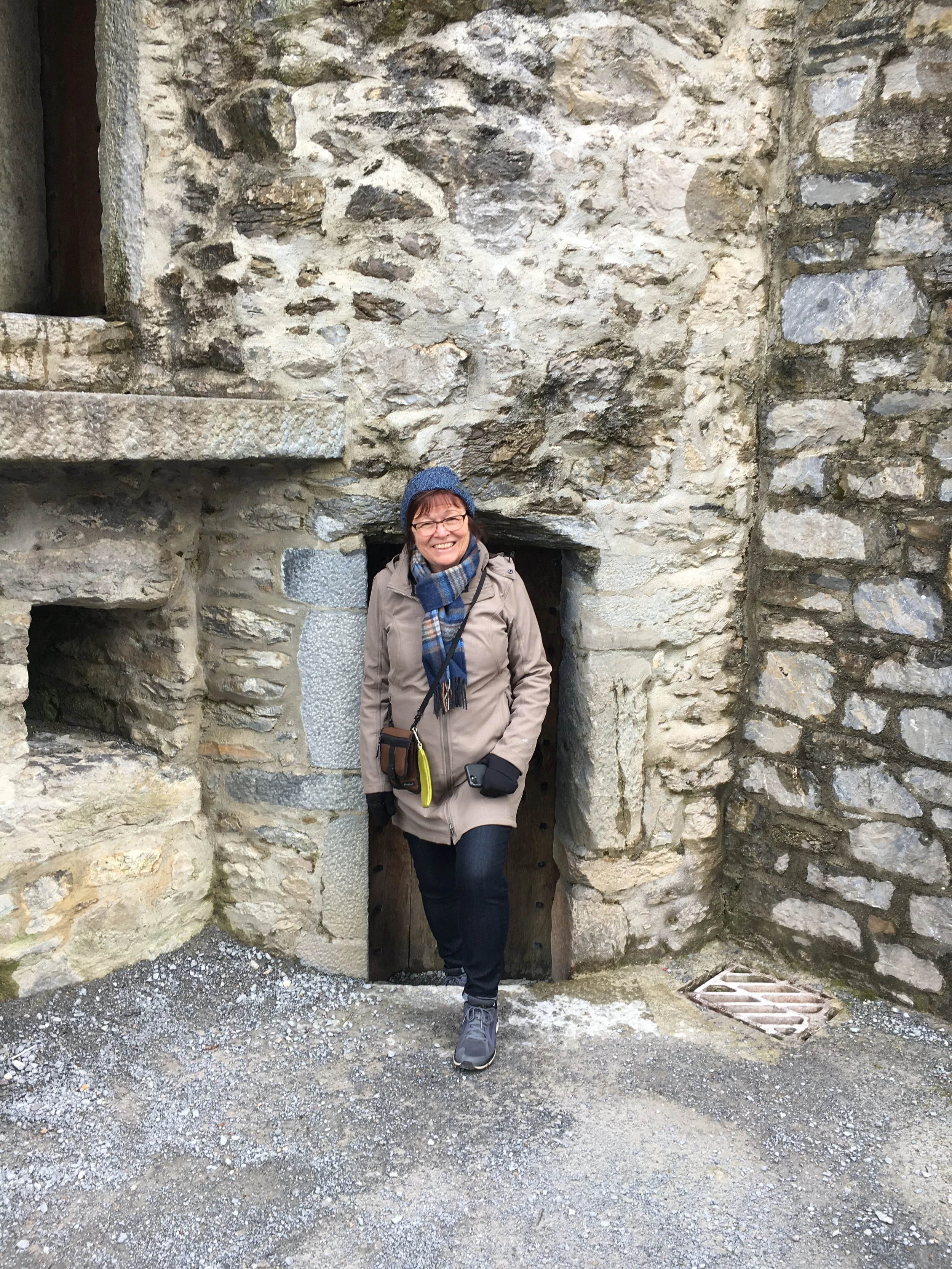 Diane at the Ross Castle