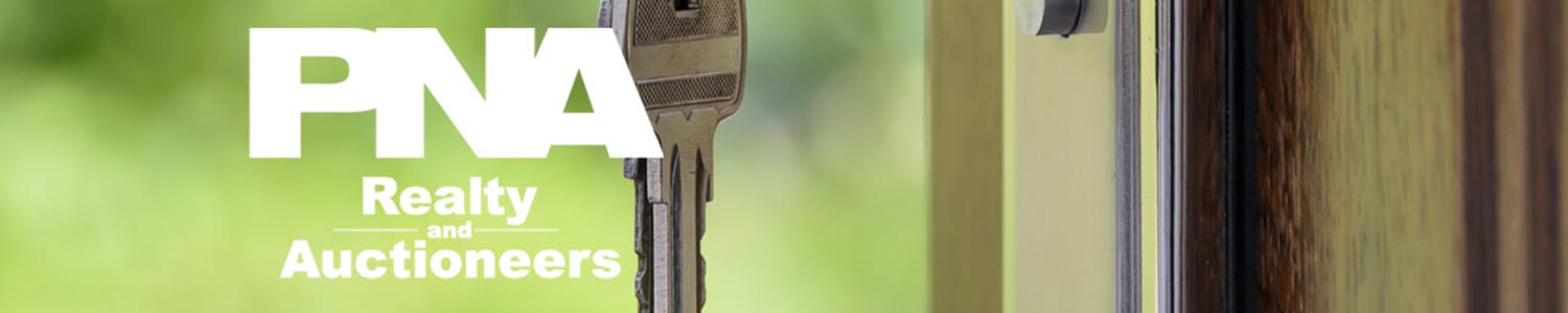 Portion of website for PNA Realty and Auctioneers