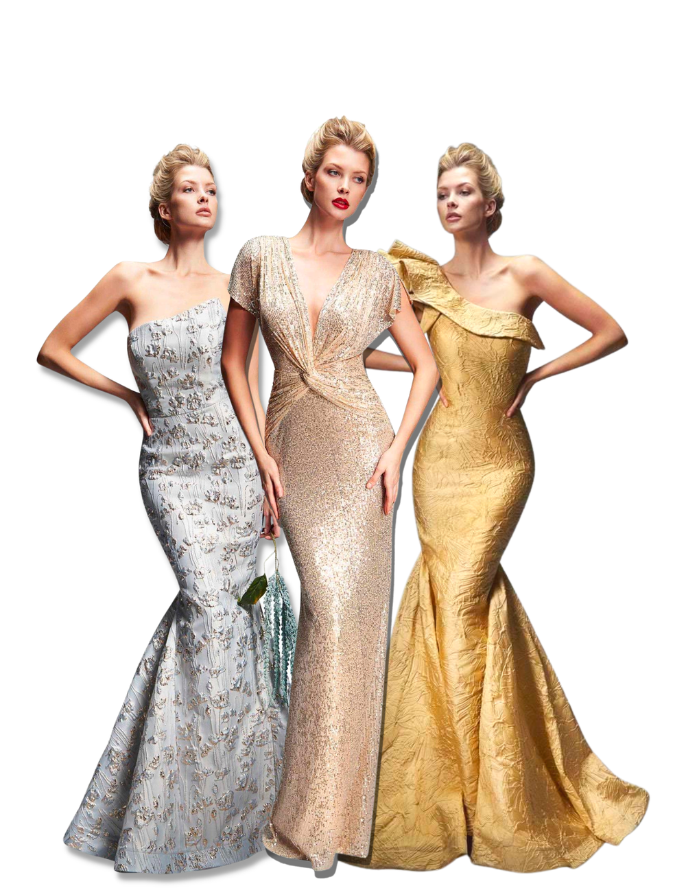 knee length dresses for ladies Ruched Atria Prom Dress with Open Tie Back main image 1
