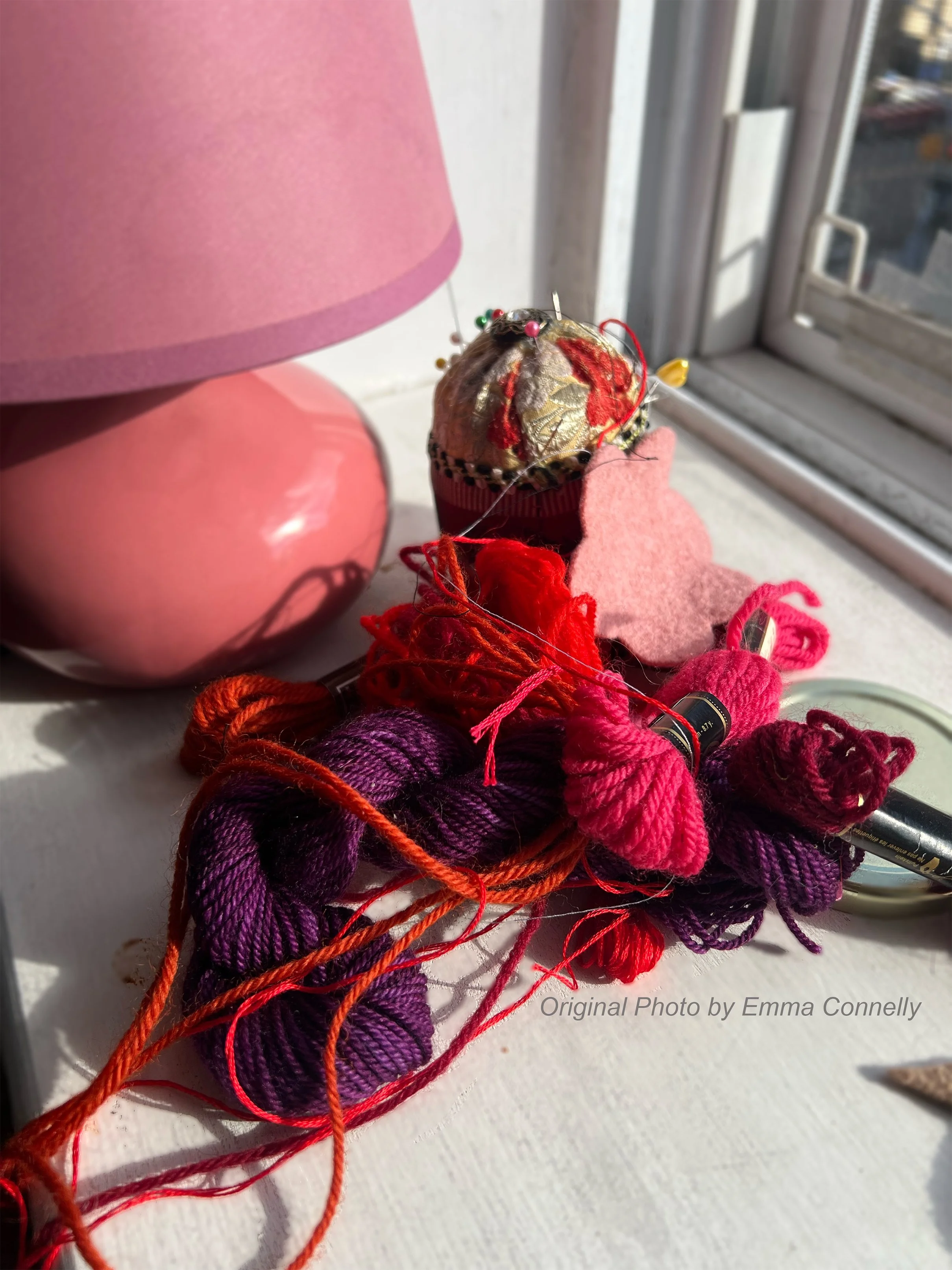 Pink Yarn Bits