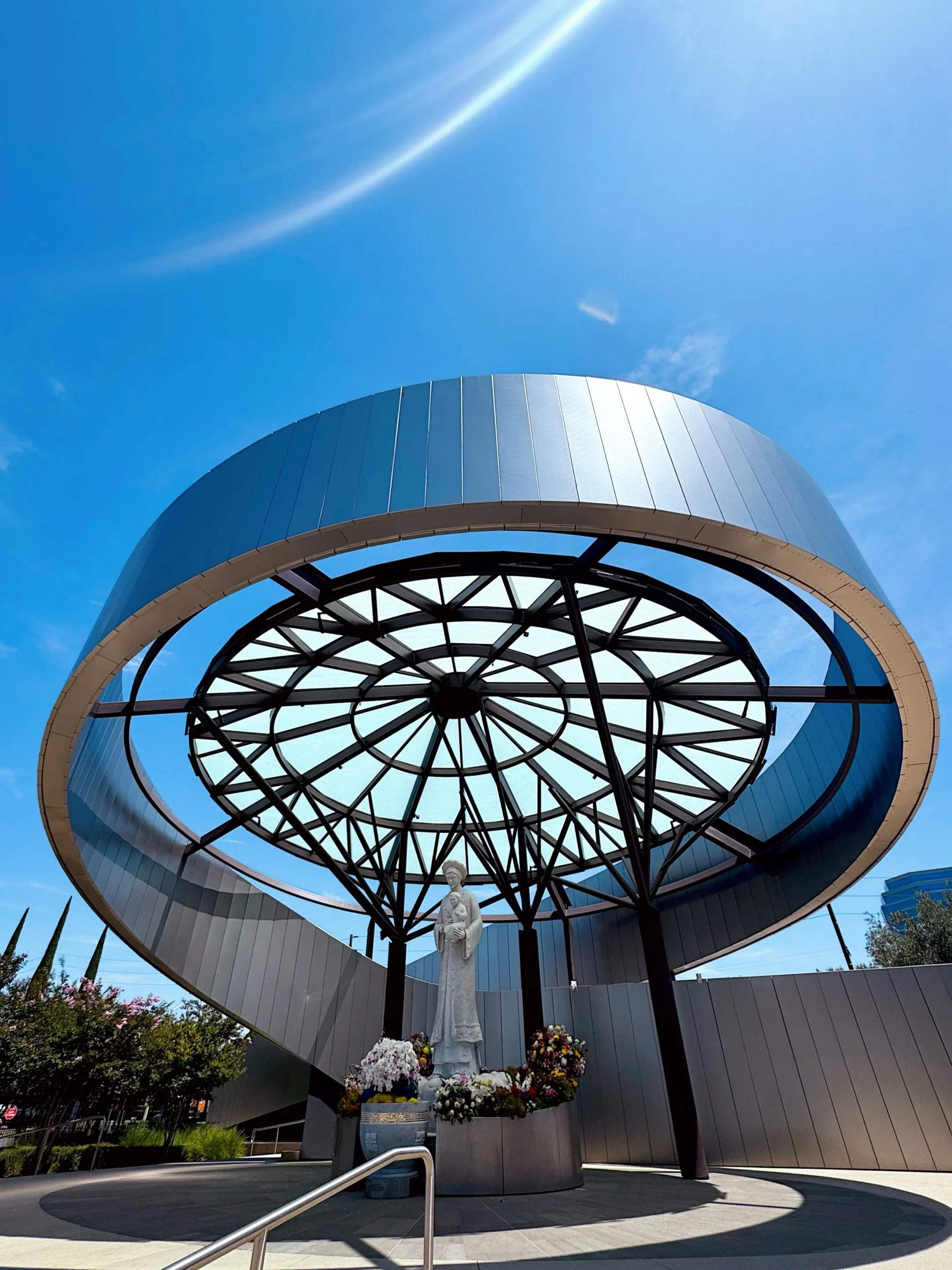 An elliptical skylight or a canopy of banyan trees? This complex skylight represents more than meets the eye&hellip;

In 1798, Catholics in Vietnam faced persecution, leading many to flee to the La Vang rainforest for safety. One night, while shelter