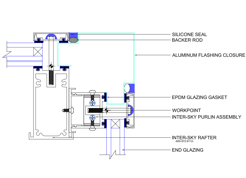 D8: End Glazing Model