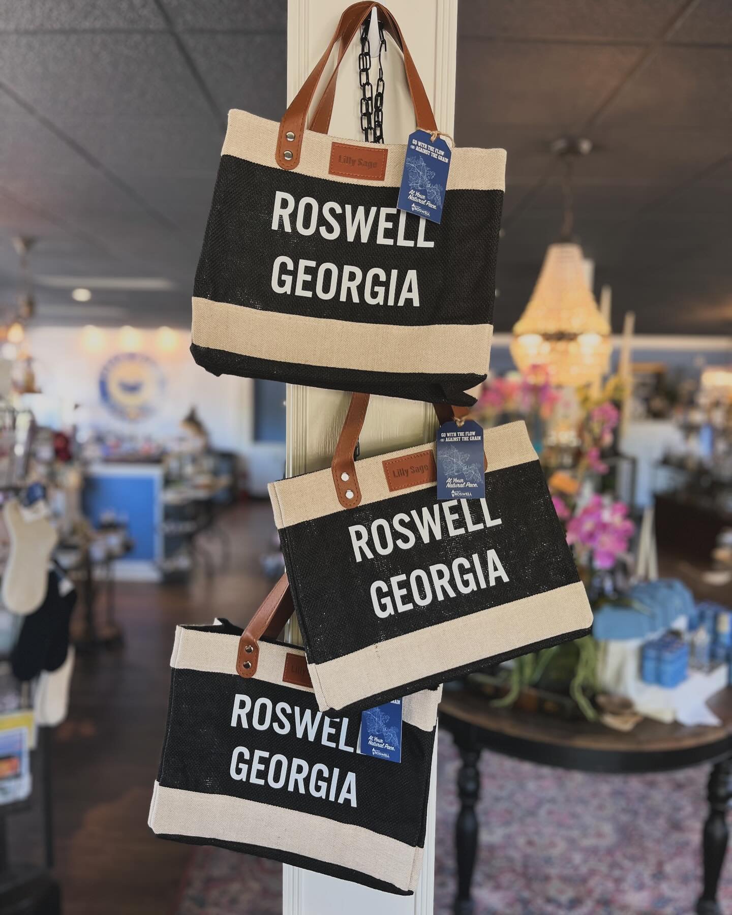 We love our city! 

We have a great selection of Roswell gifts in the store for every occasion.  Come in and show your Roswell pride😊

#shoplocal #curbhappy #visitroswellga #historicroswell