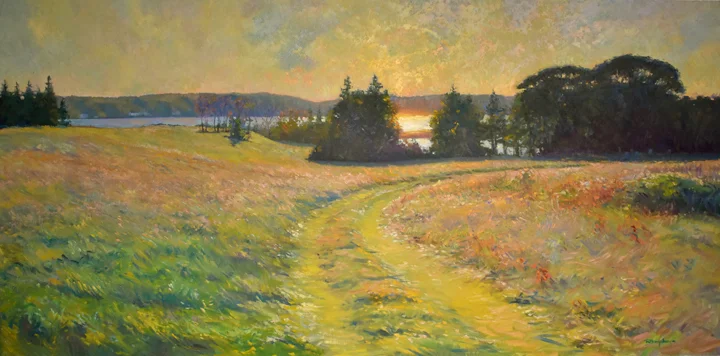 River Beyond the Trees, Cushing Maine