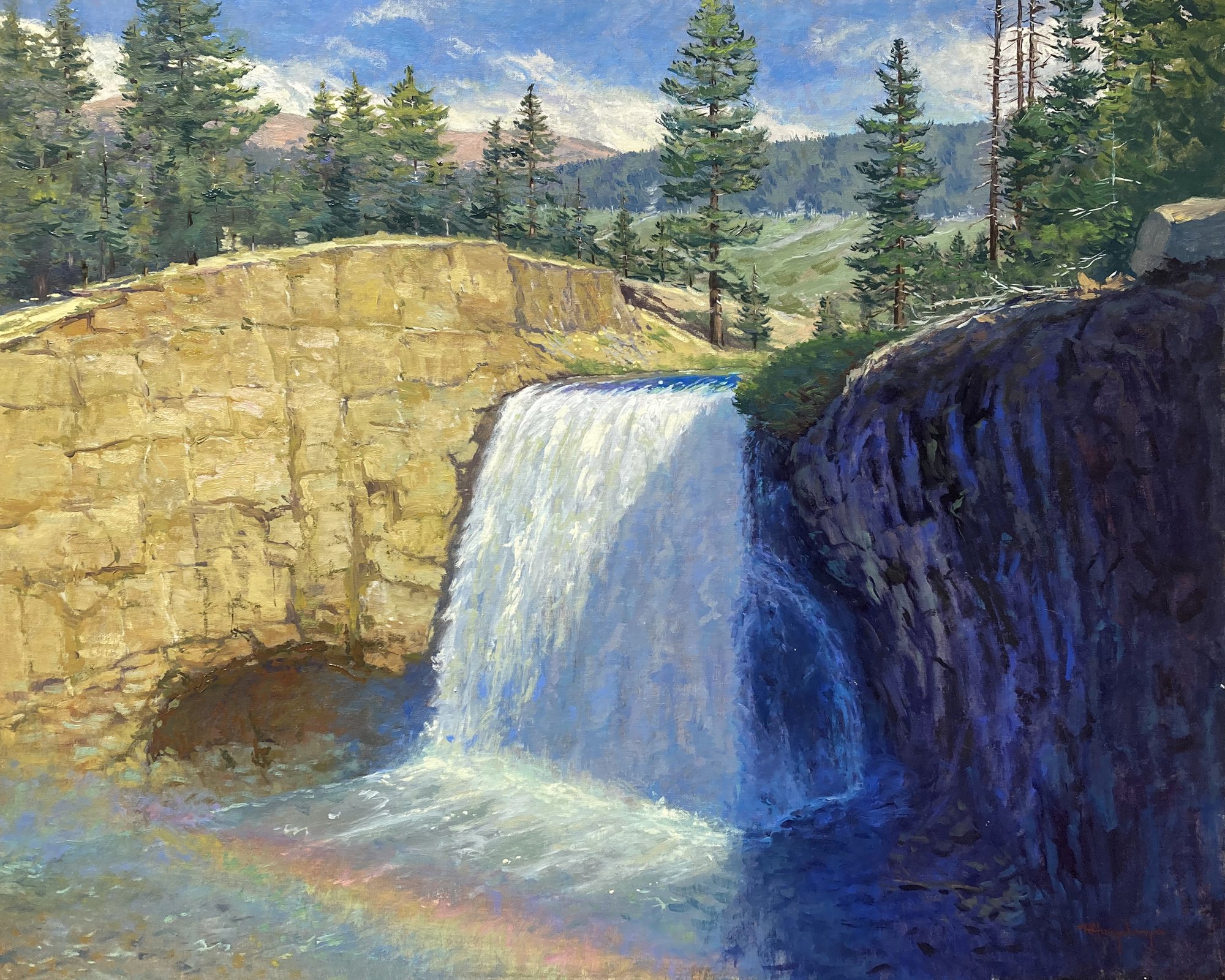 Rainbow Falls, Middle Fork, San Joaquin River