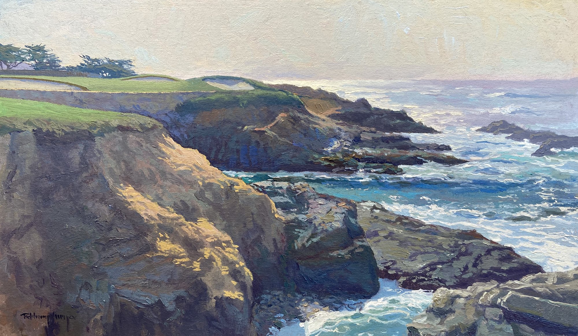 The Sea and Shore At The 17th Green