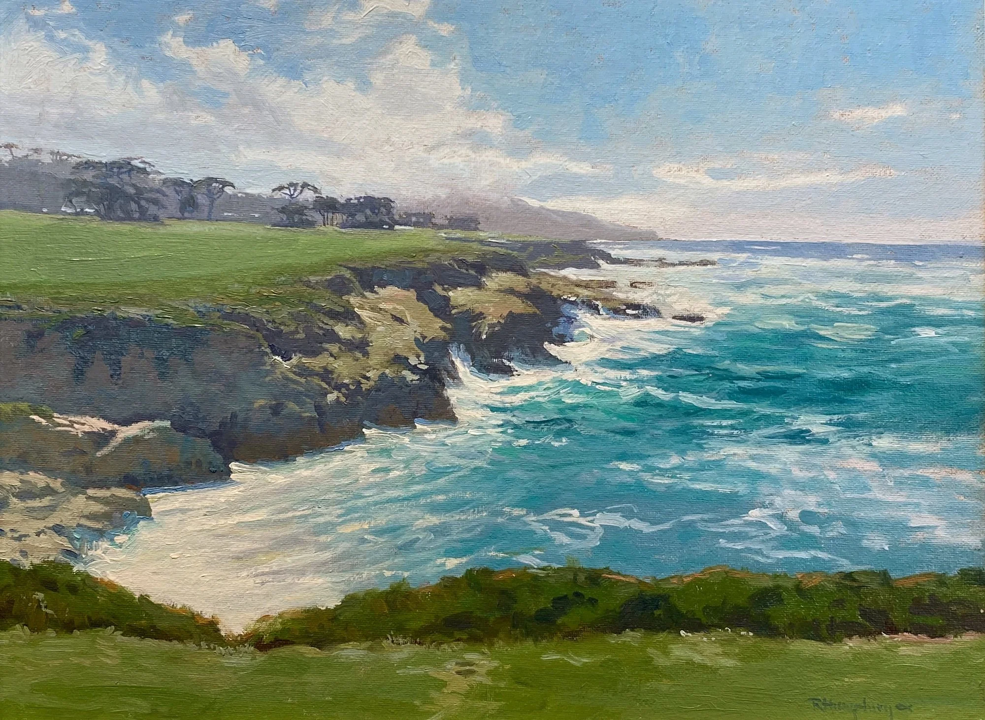 The Coastline on the 17th Fairway