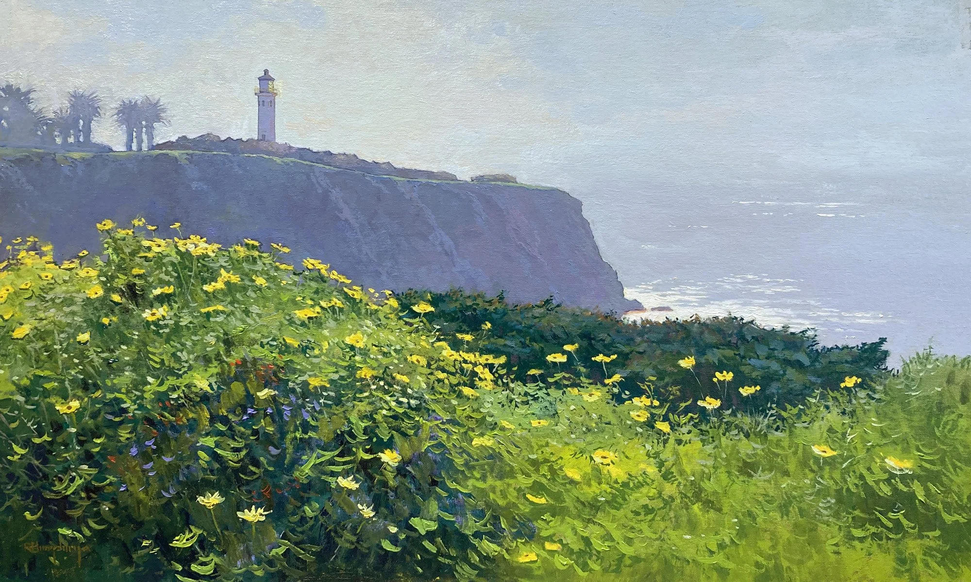 The Lighthouse in Spring