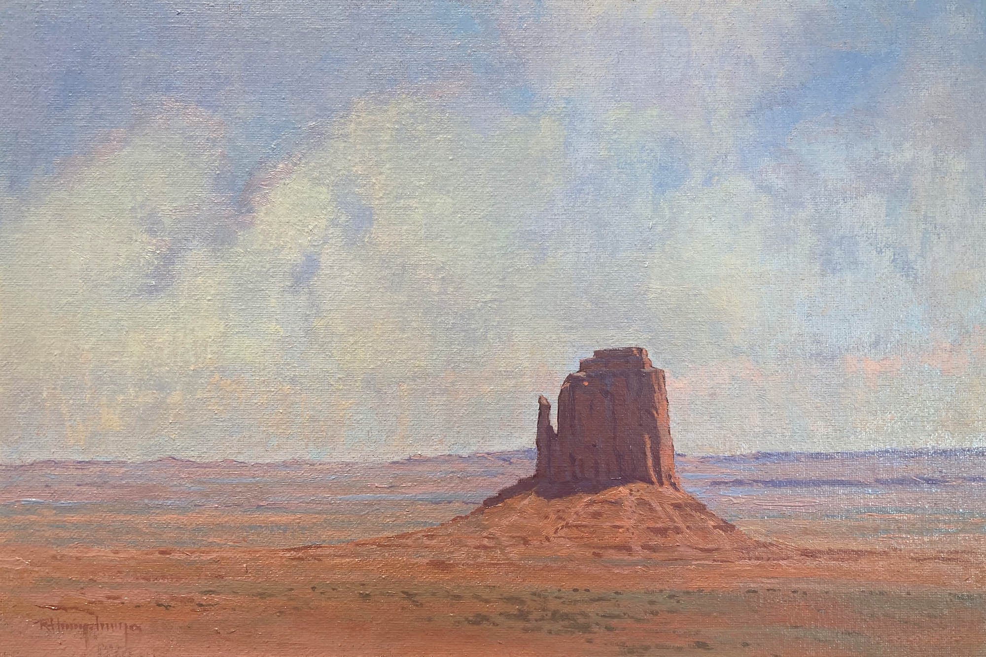 Navajo Land and Sky