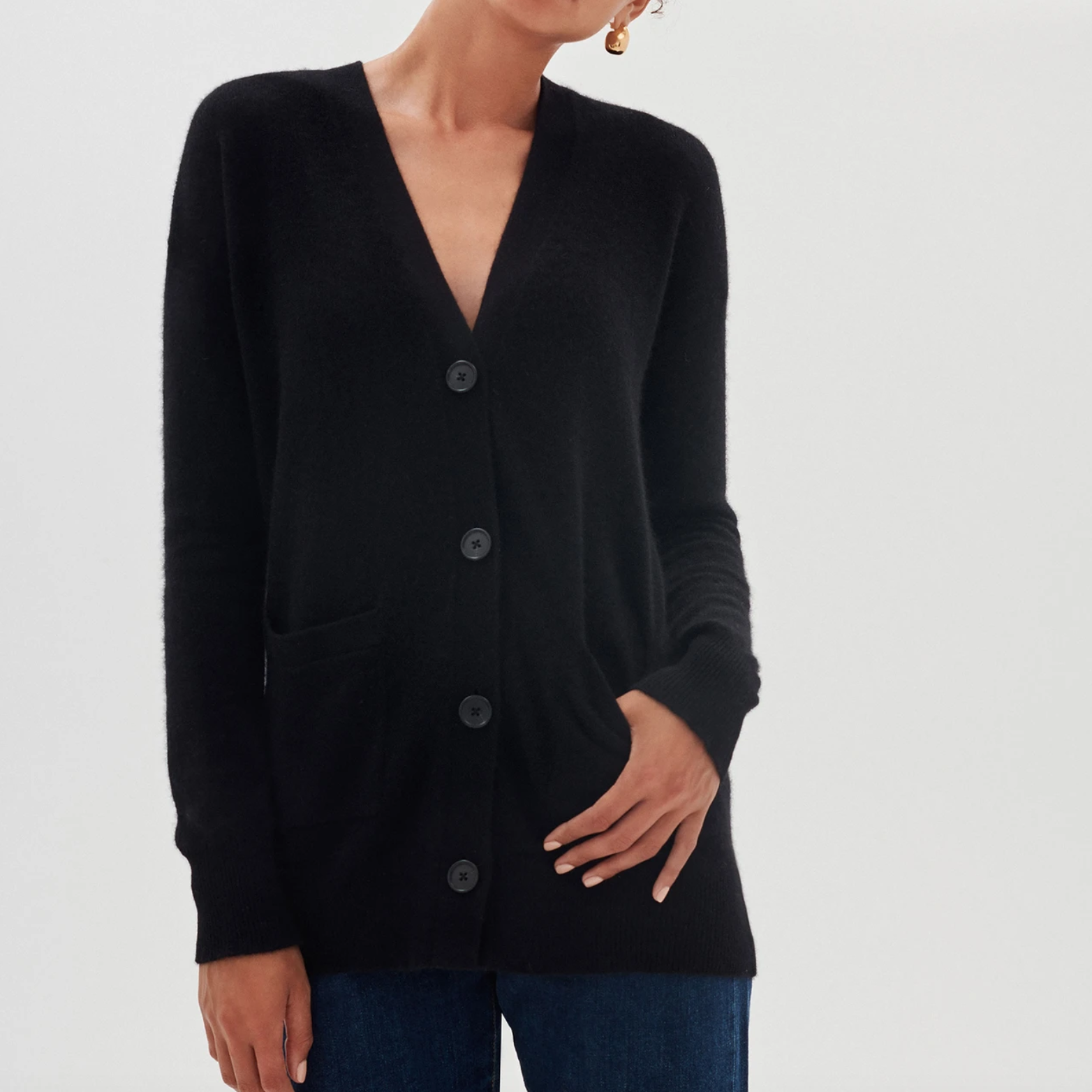 turquoise duster cardigan