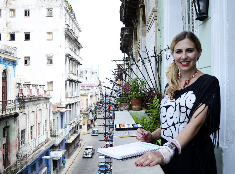 CubaPaintingBalconySteetView_MaryAlouette_Alarke_MavelValdes.jpeg