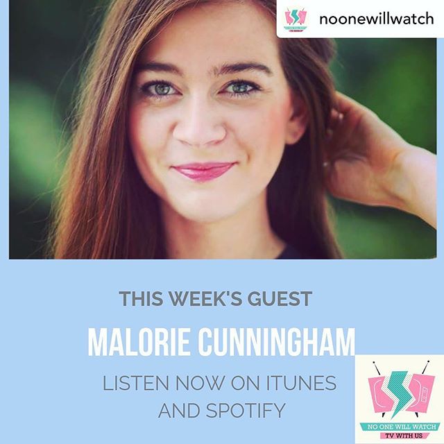 Had a blast! Link in bio 
Posted @withrepost &bull; @noonewillwatch The crazy talented Malorie Cunningham (@headcowproductions) is on the podcast today!! And Carrie breaks someone&rsquo;s face open in this one!
.
.
.
.
#satc #carriebradshaw #comedy #