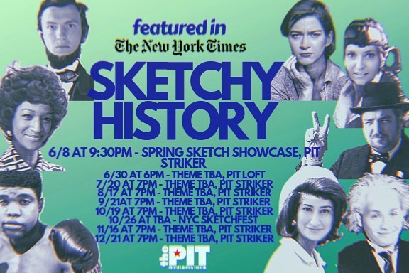 Headlining a music festival OR just got new show dates up and poppin starting TOMORROW night when we join 3 other sketch teams for @thepitnyc #SpringSketchShowcase? YOU DECIDE. (Hope to see you there. Tix link in bio)

#sketchshow #nyccomedy #history